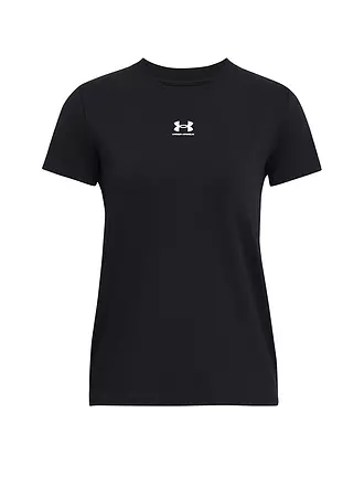 UNDER ARMOUR | T-shirt da donna UA Off Campus Core | schwarz